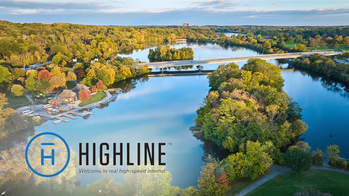 highline internet arial view of michigan river and bridge highline internet arial view of michigan river and bridge