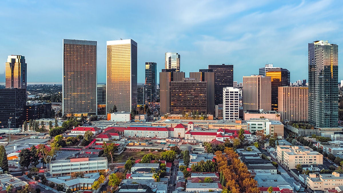 City of Beverly Hills skyline