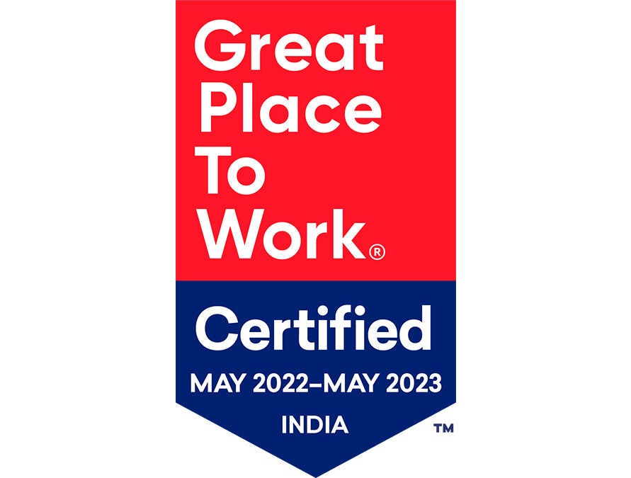 Great Place to Work award badge