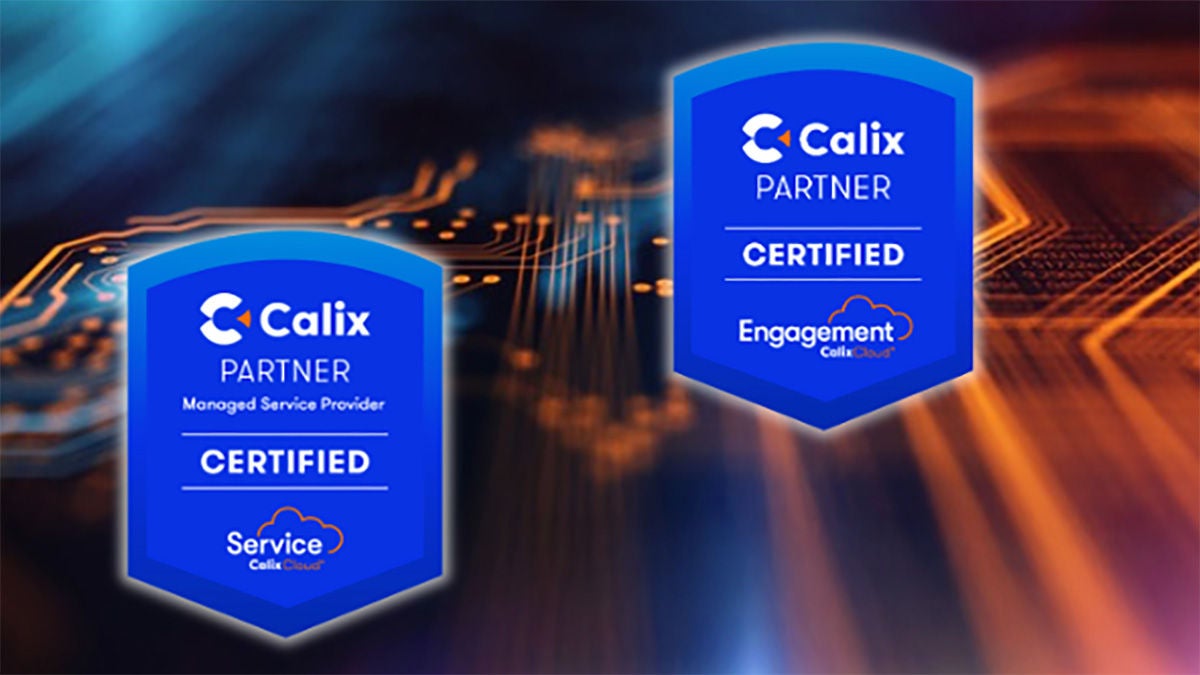 Calix Certified Partner Awards badges