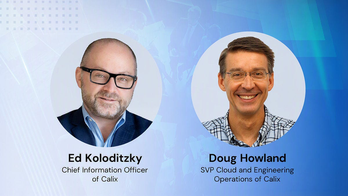 Webinar speakers Ed Koloditzky and Doug Howland