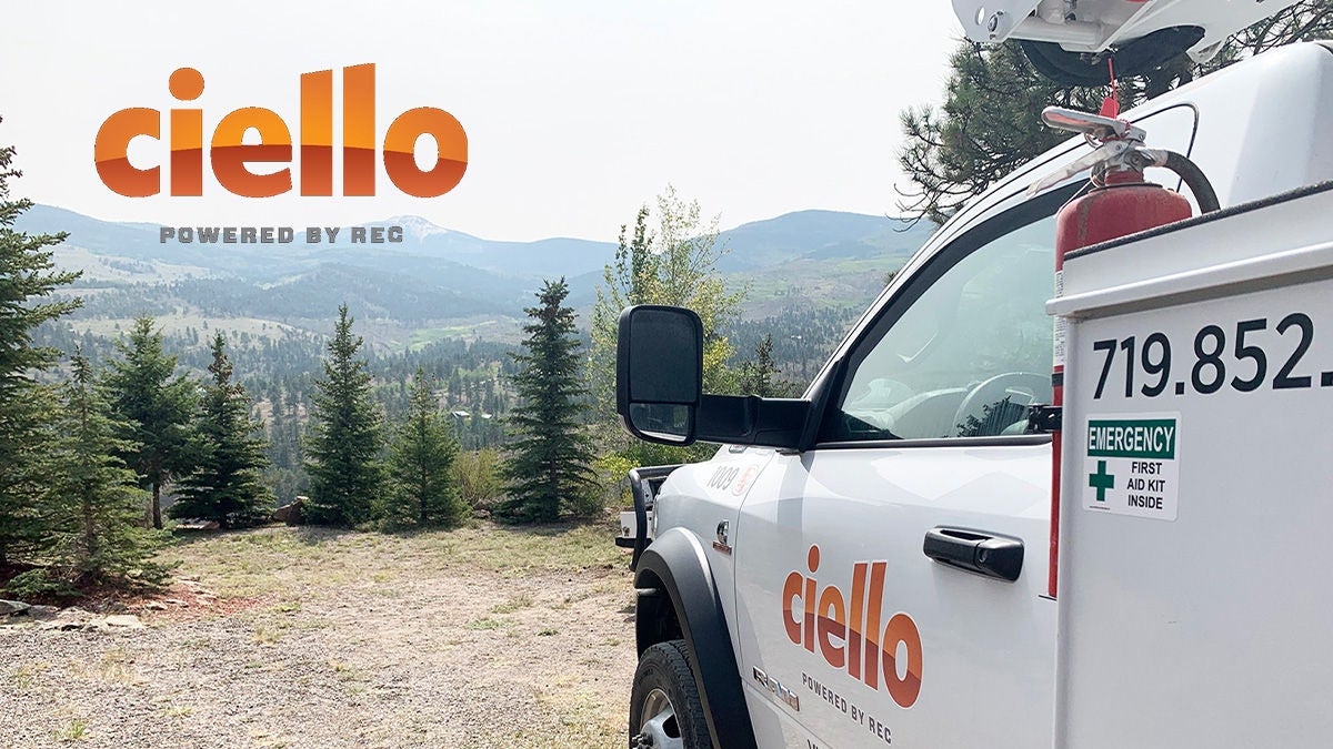 ciello logo and truck