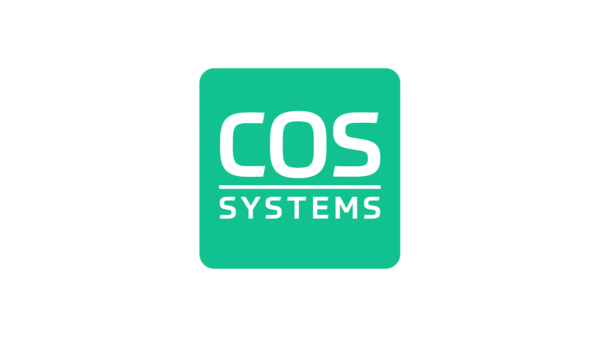 cos systems sponsor event logo