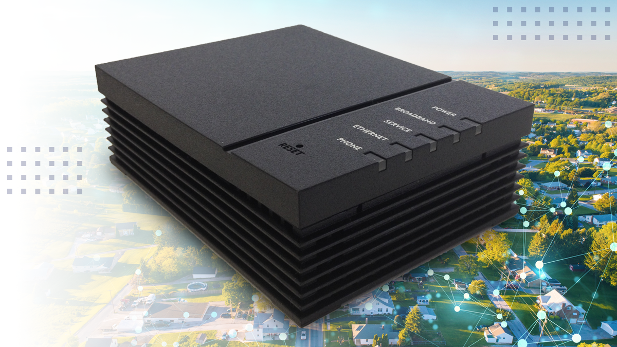 Calix GigaPoint network device over connected neighborhood